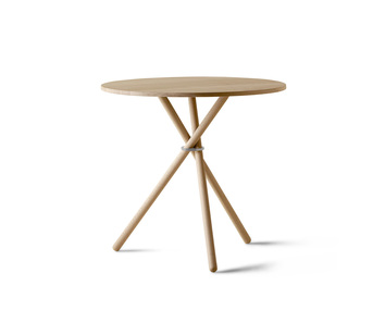 Aldric Cafébord Runt Ljus Ek