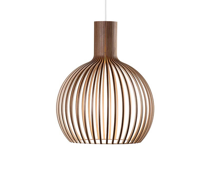 Octo Small 4241 Taklampa Valnöt