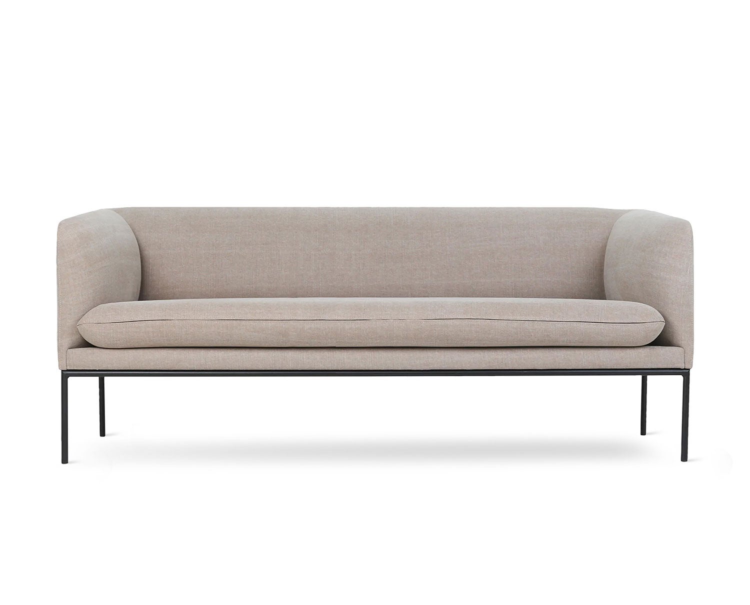 Turn Soffa 3-sits i tyget Cotton Linen Natural