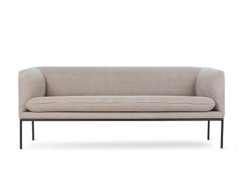 Turn Soffa 3-sits i tyget Cotton Linen Natural