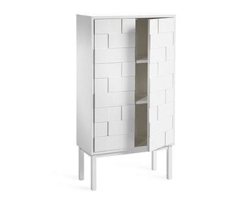 Collect 2010 Skåp Högt Vit / Vit