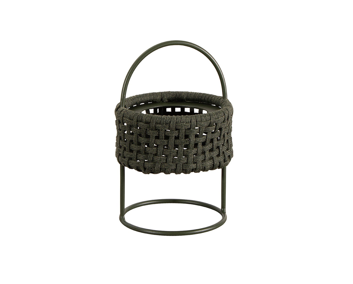Illusion-table-lamp-dark-green-cane-line-57100RODGR