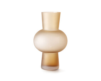 Flower Vas Glas Ø17 centimeter Peach