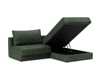 Akello Bäddsoffa Divan i tyget 281 Avella Pine Green