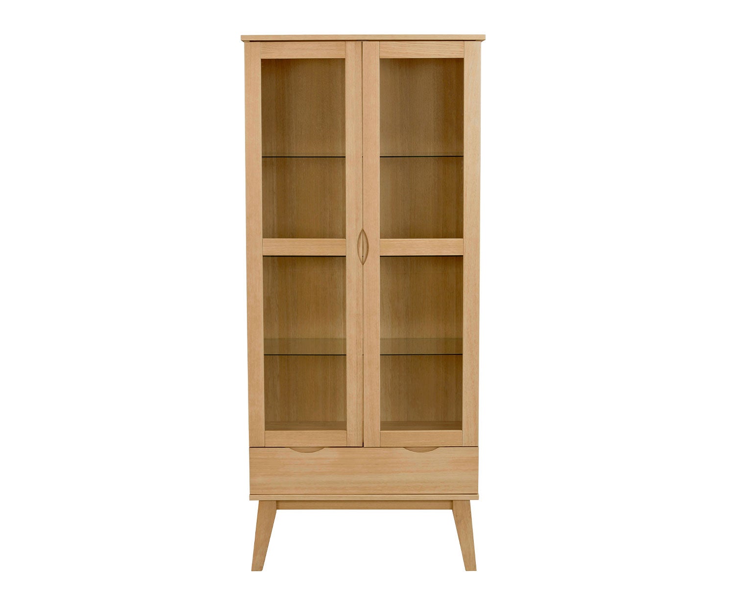 Filippa Vitrinskåp i ek
