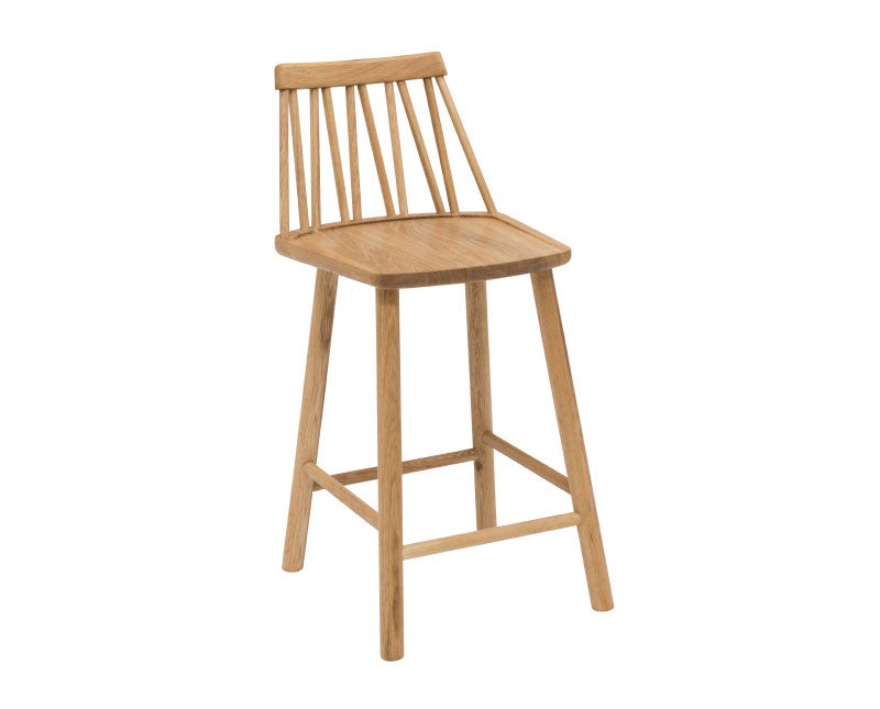 ZigZag juniorstol oljad ek från Hans K