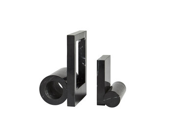 Woud Booknd Bokstöd Svart