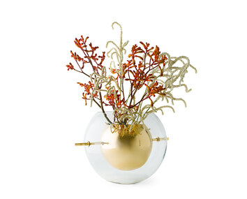 Alba Vas Rund med blommor