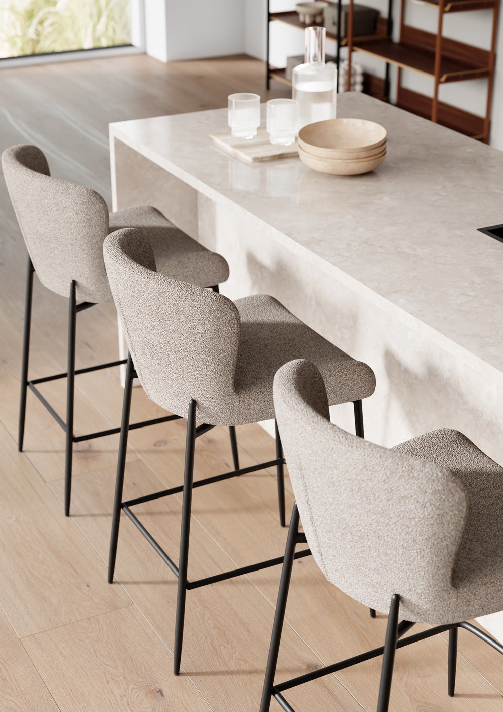 Glam-barstol-lag-Pebble-Earth-Boucle-Svart-01