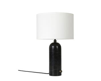 Gravity_TableLamp_Small_BlackMarble_White_off