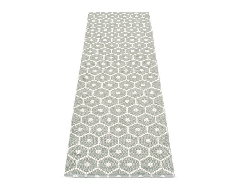 Honey gångmatta Warm Grey 70x450