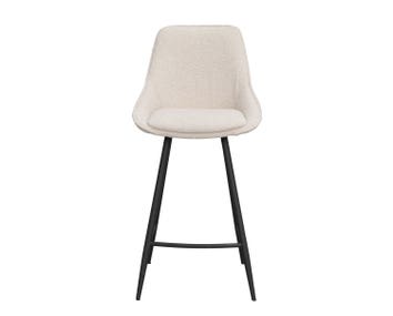 Sierra Barstol Beige Bouclé