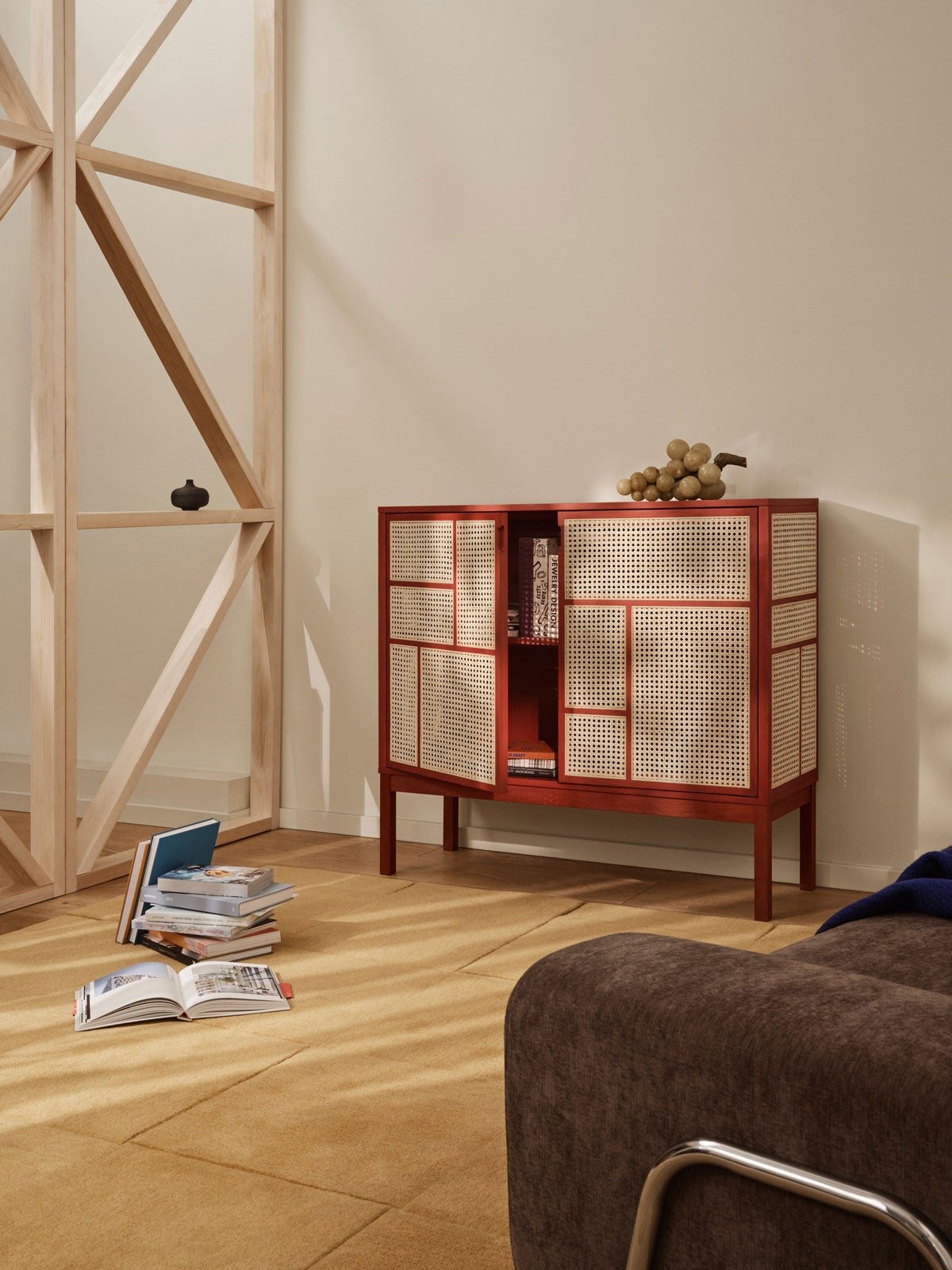 Design-House-Stockholm-Air-Sideboard-Legs-Red-Lifestyle