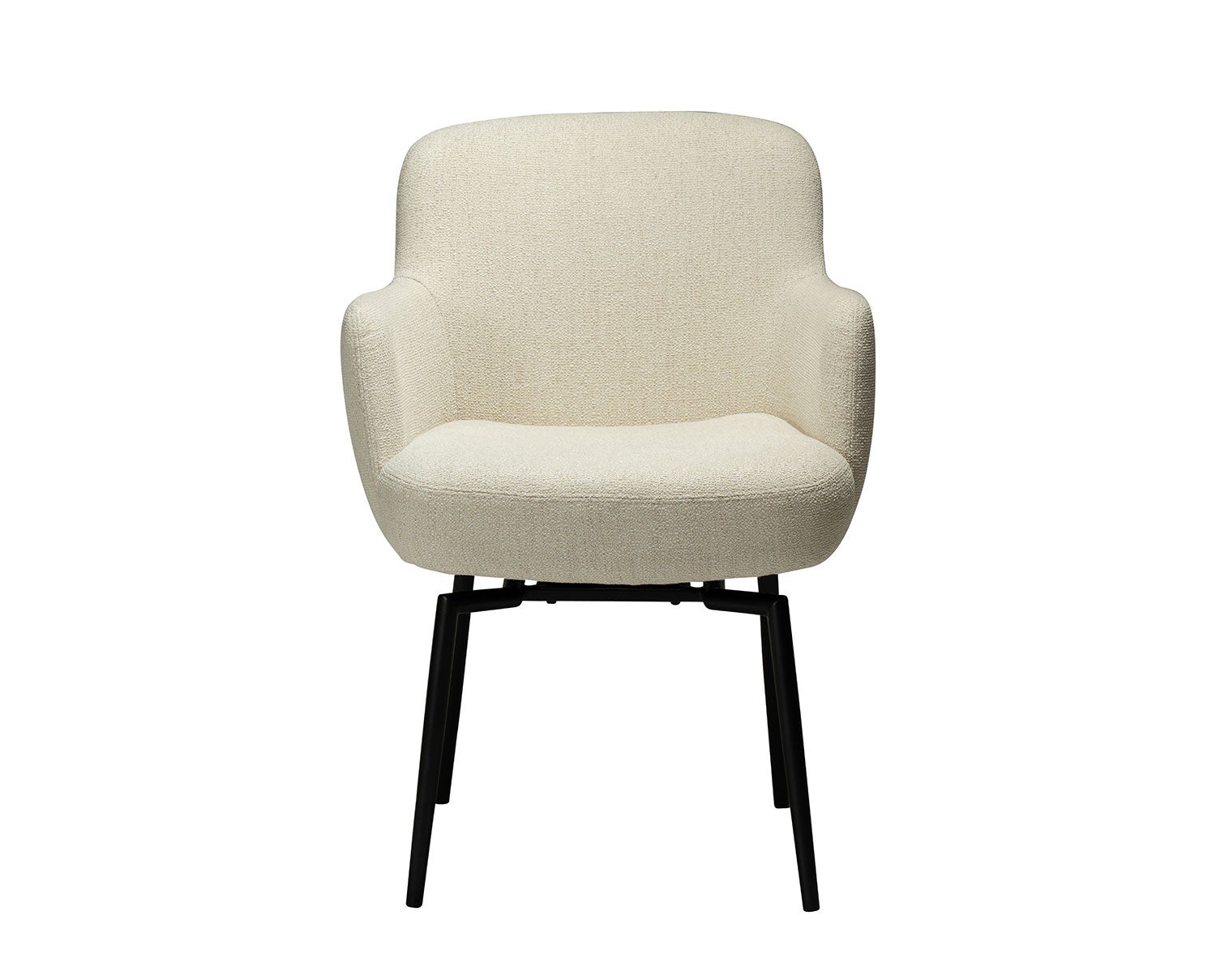 Dan-Form-Ethos-Arm-Chair-Simply-Beige-Boucle-Black-1