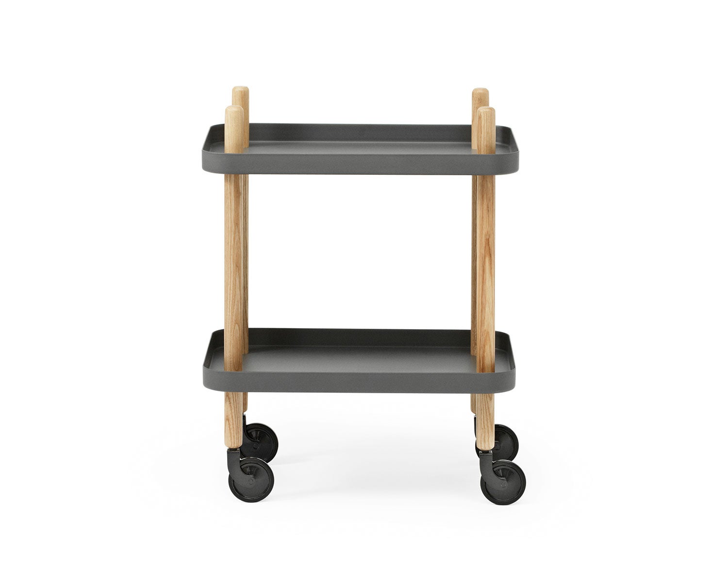 Block Bord | Mörkgrå