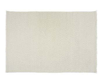 Blonde Maze Matta i färgen White