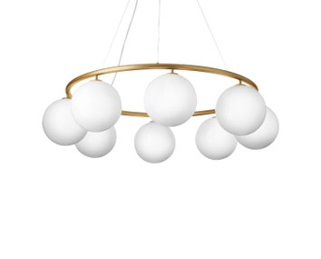 Nuura-Miira-8-Circular-Chandelier-Brass-Opal