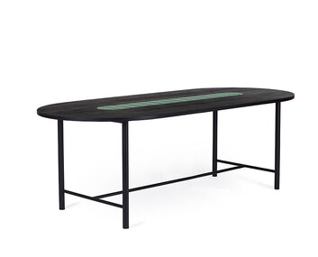 Be My Guest Matbord 220 Svart / Grön