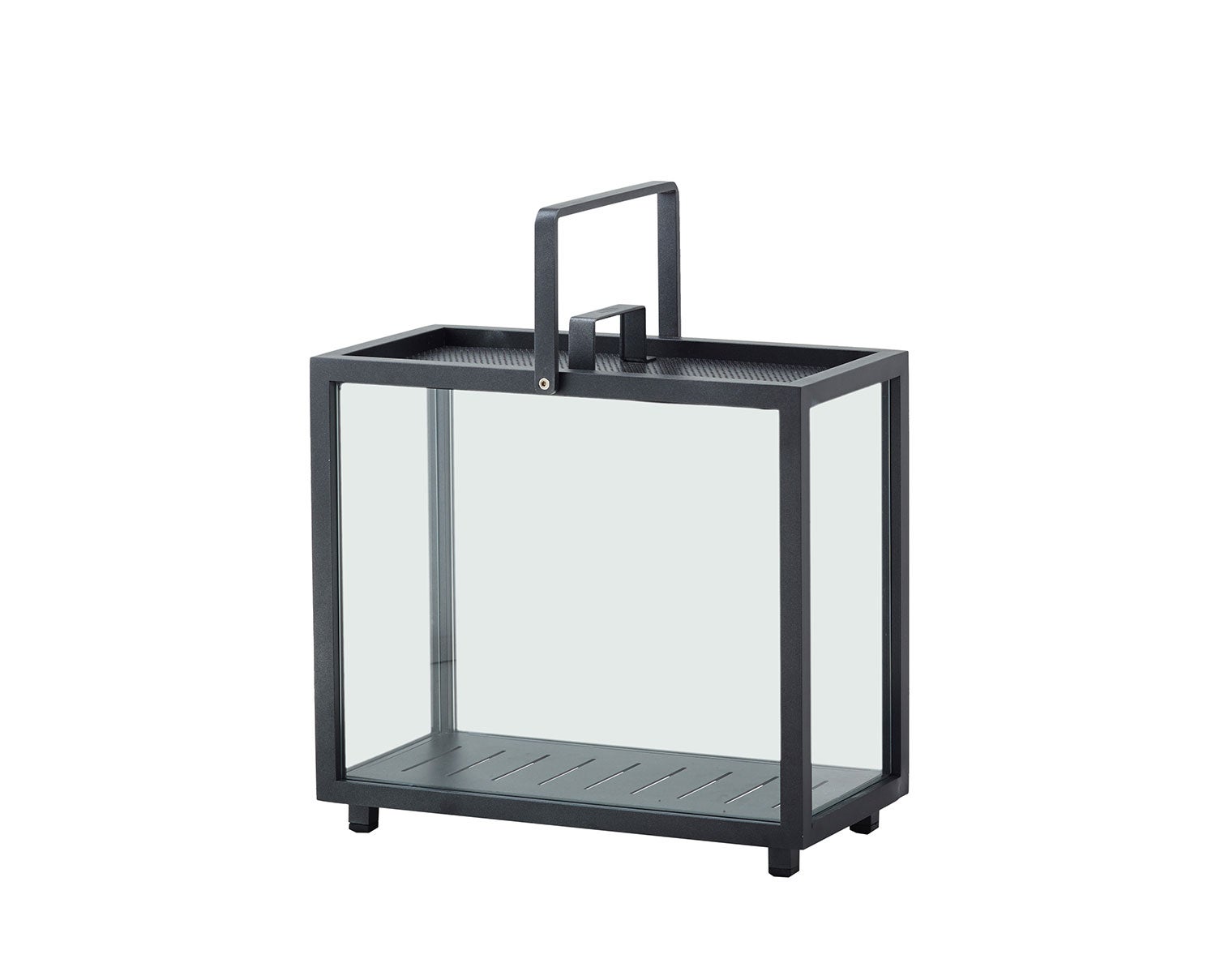 Lighthouse Lykta Rektangulär Lava Grey