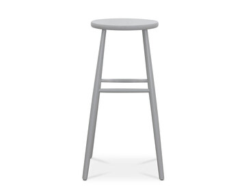 Palle Pall i sitthöjd 83 centimeter i björk i färgen Grå