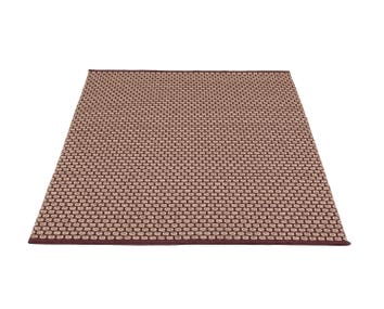 Pappelina-Mimi-Rug-Burgundy-Front
