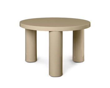 Post Soffbord Ø65 Cashmere