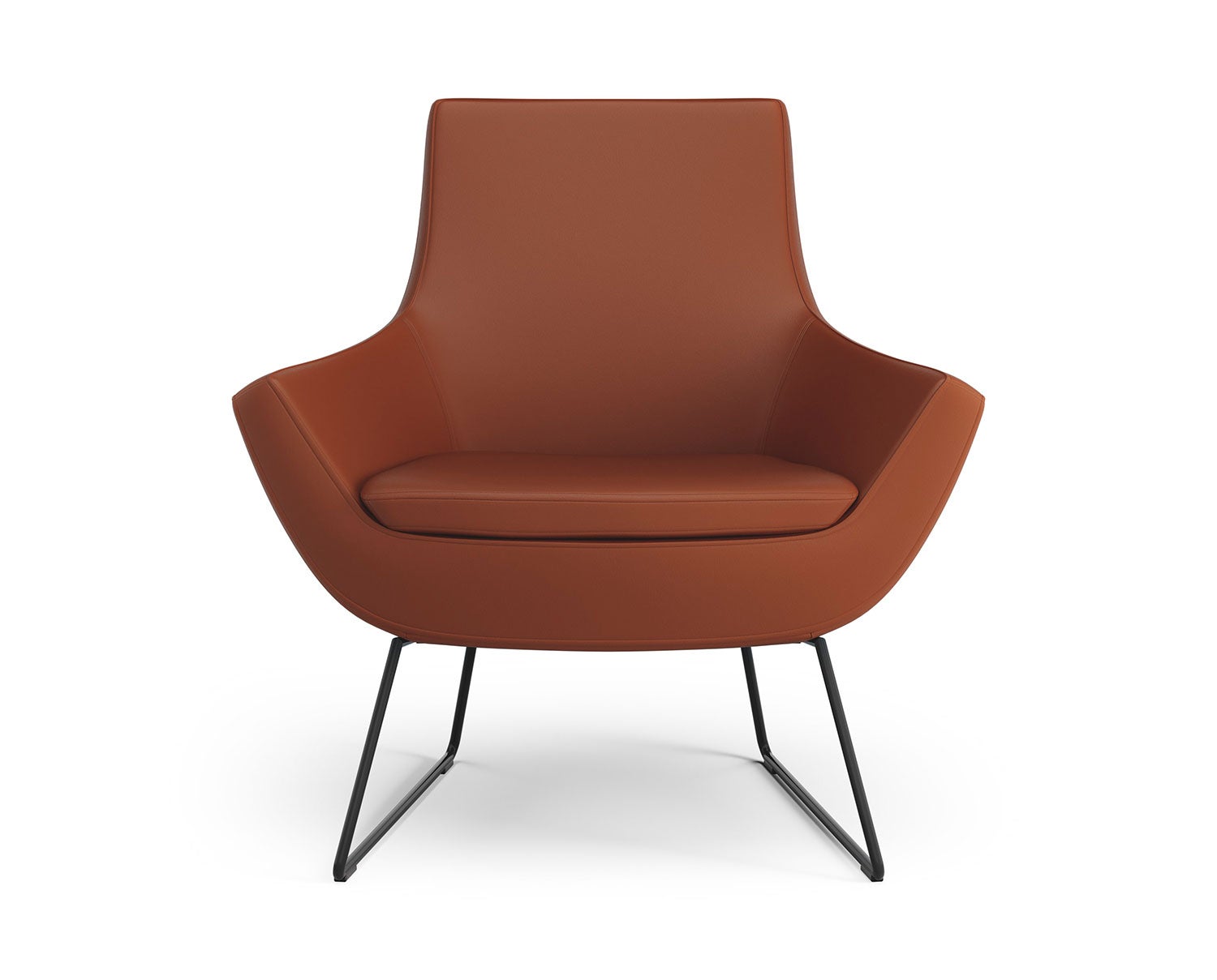 Låg modell | Svarta stålmedar | Läder ElmoSoft 33001