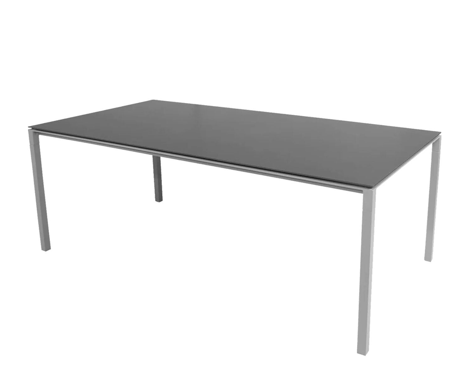 Pure-matbord-cane-line-5085AI_P200X100CN_3074-light-grey-nero-black