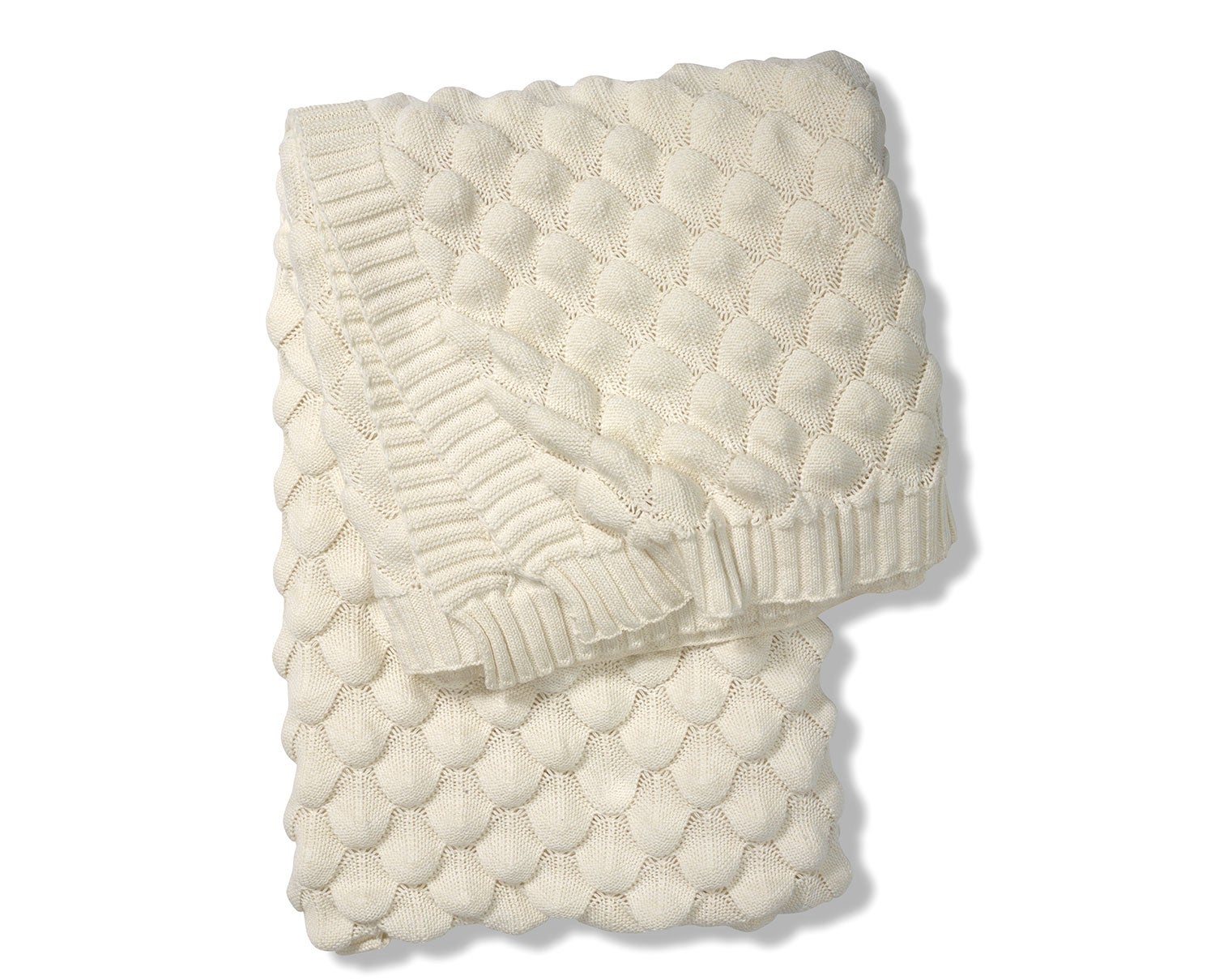 Gems pläd vit från Classic Collection framsida