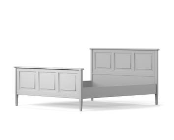 Stockholm Sängram 180x200 med huvudgavel och fotgavel