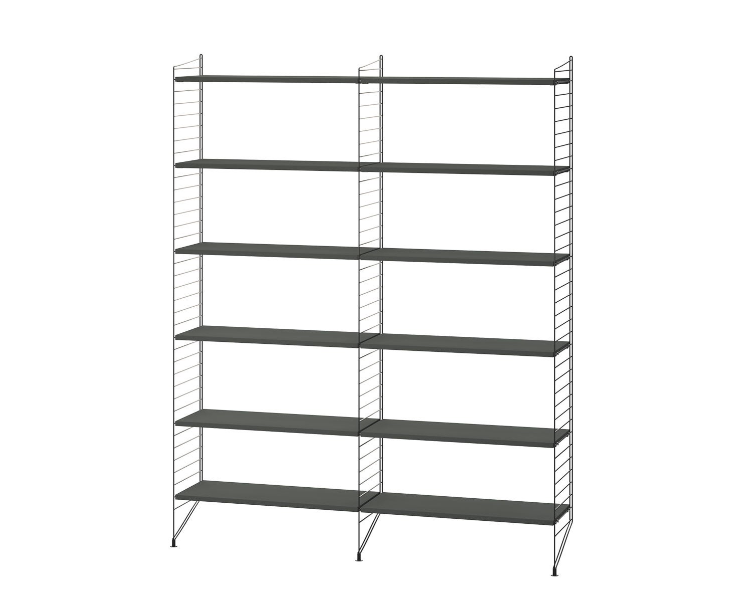 String Kombination Vardagsrum A Mörkgrå/Svart