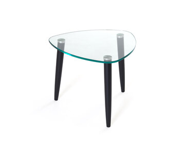 Clear Soffbord 55 i svartbetsad ek