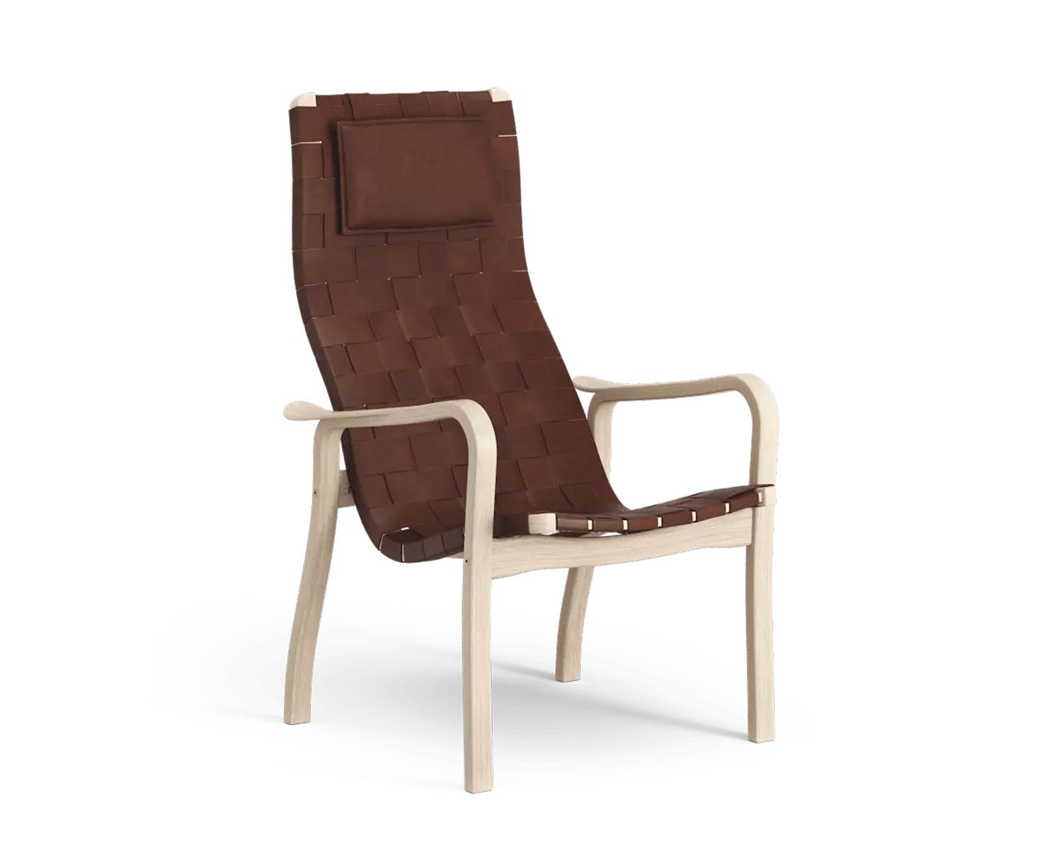 Swedese-Primo-High-White-Pigmented-Oak-Strap-Leather-Brown-Red