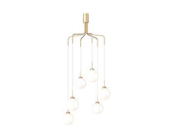 Nuura-Apiales-Cluster-Brushed-Brass-Opal