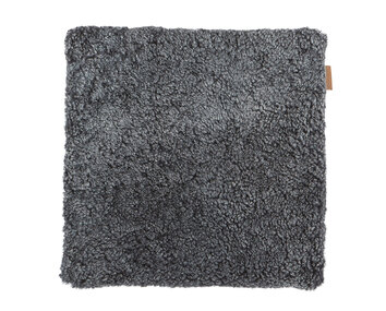 Jill stolsdyna vadderad 40x40 cm i färg svartgrafit från Shepherd