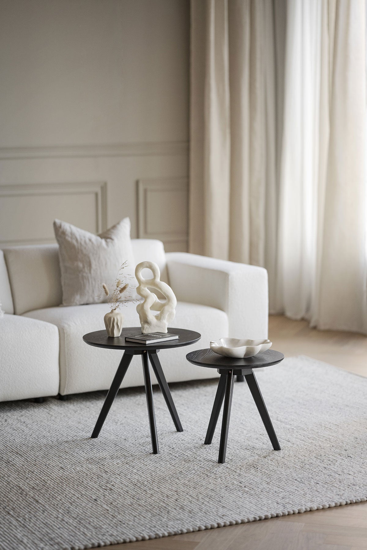 Rowico-Yumi-Nesting-Tables-Black-Lacquered-Oak-Lifestyle