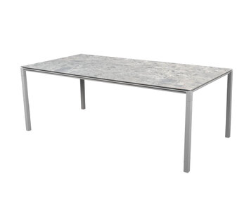 Pure-matbord-cane-line-5085AI_P200X100COMC_3077-light-grey-multicolour-ceramic