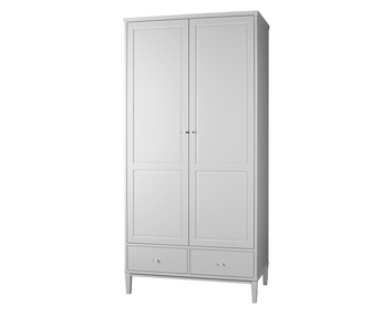 Stockholm 2.0 Garderob Whitewash