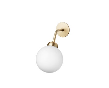Nuura-Apiales-Wall-Lamp-Hard-Wired-Brushed-Brass-Opal
