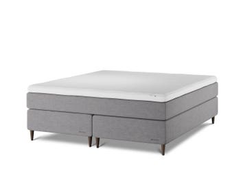 Family Aktiv Kontinentalsäng 180x200 i tyget Finja Ljusgrå