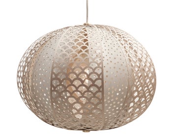 Knopp-Lampa-Stor-Vit