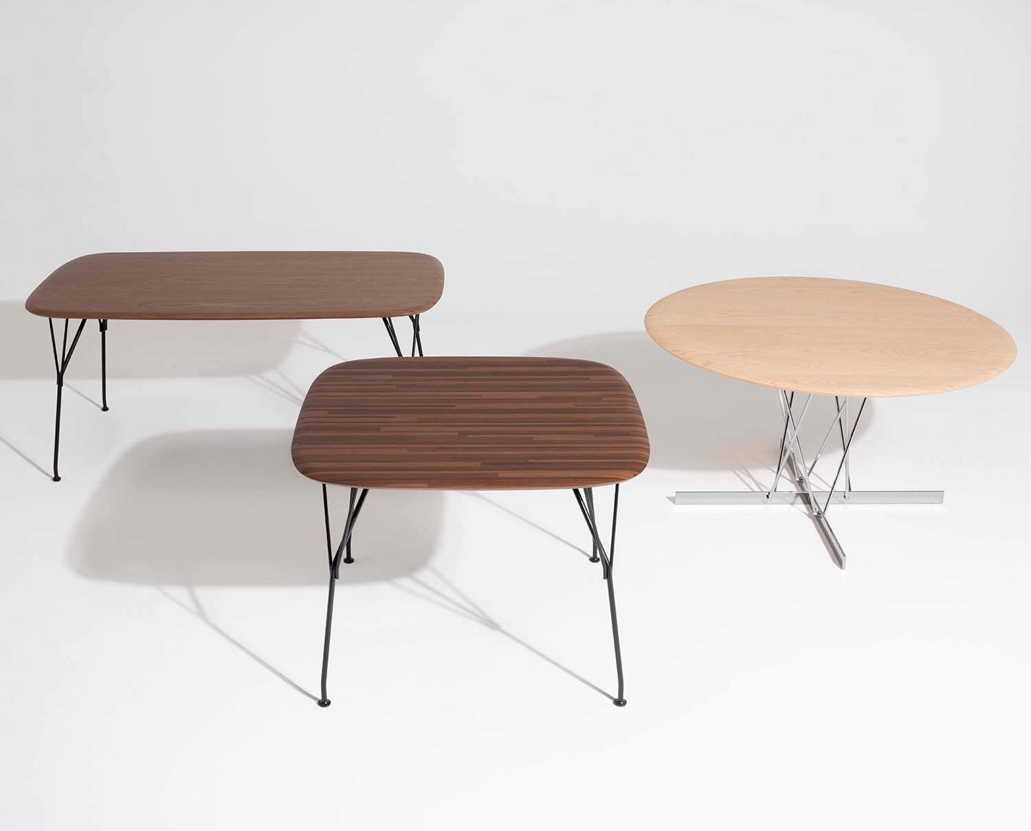 VISCOUNT OF WOOD Bord i olika former och storlekar