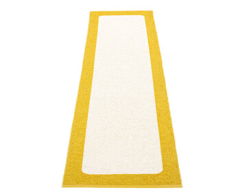 Ilda Gångmatta Mustard 70x240 Framsida