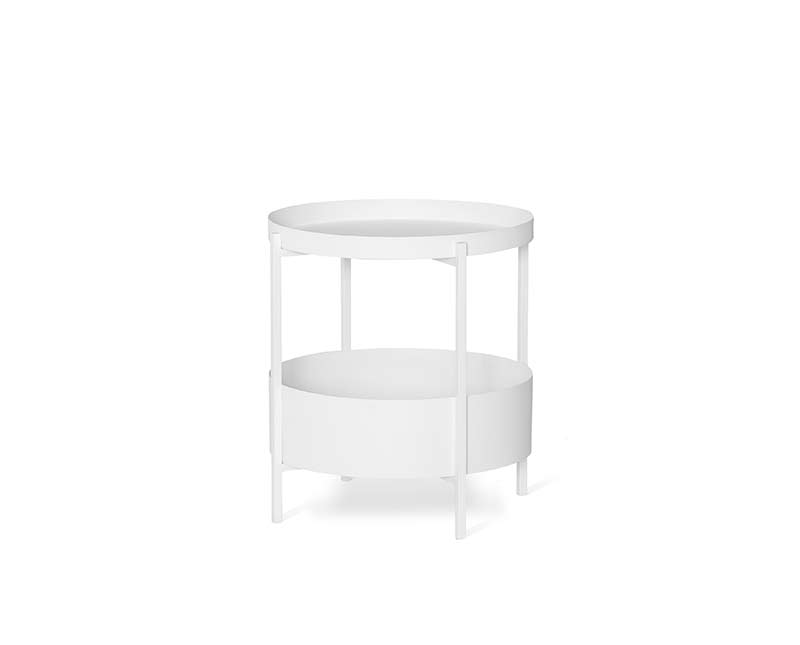 Milano Brickbord Diameter 50 Vit