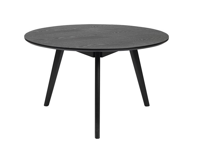 Yumi soffbord Ø90 cm i svart