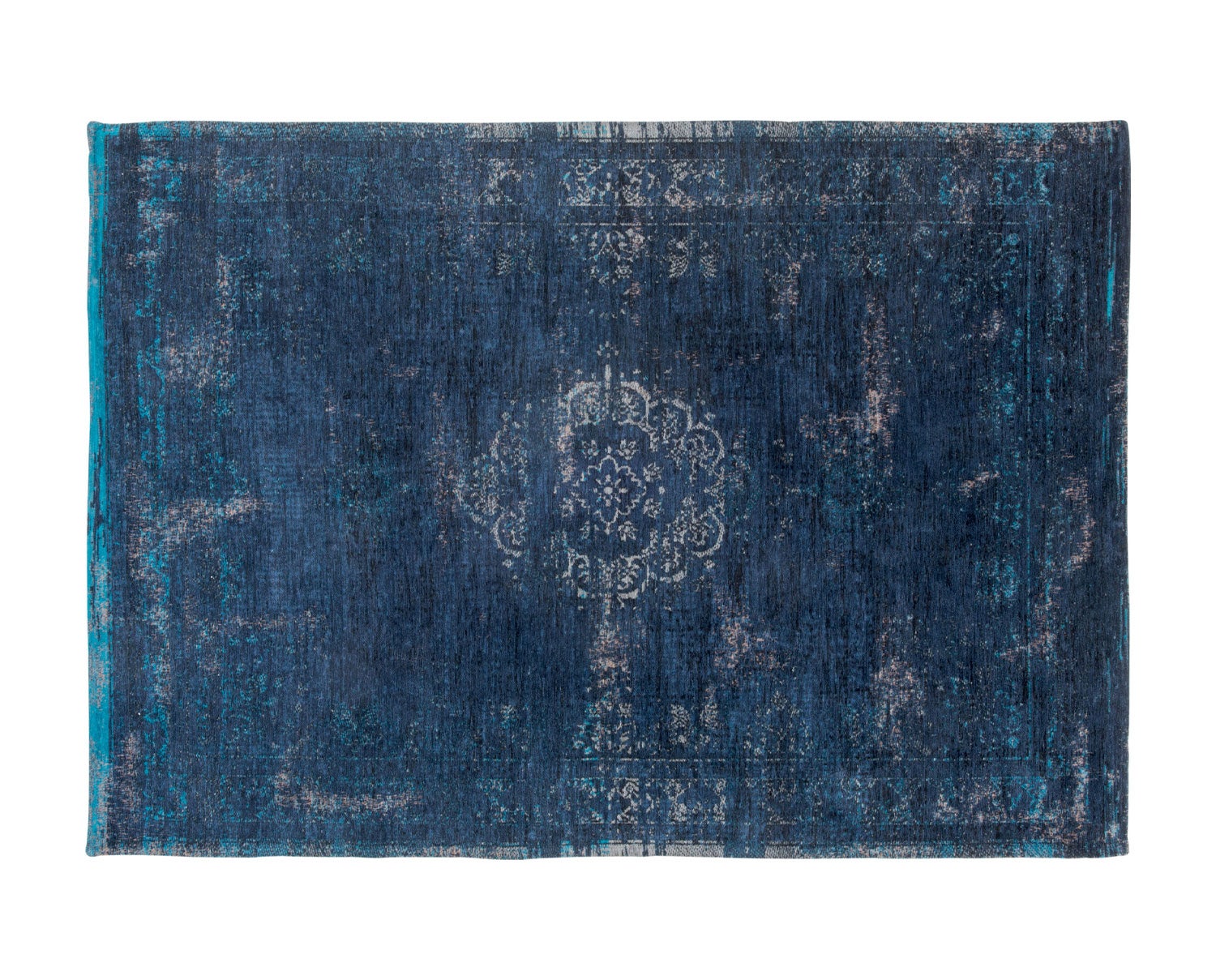 Louis-De-Poortere-Medallion-Rug-Blue-Night