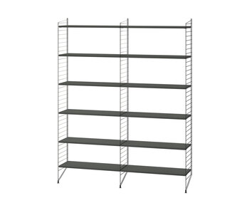 String Kombination Vardagsrum A Mörkgrå/Svart