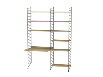 String Kombination Arbetsplats B Ek/ Svart
