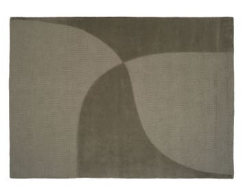 Split Plains Matta i färgen Moss