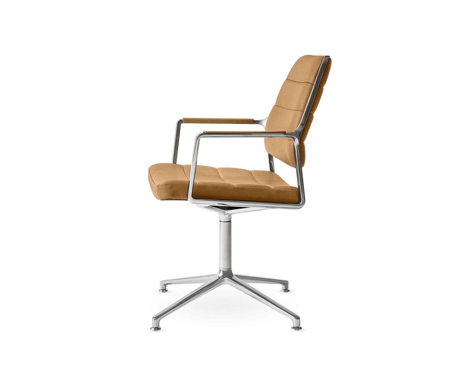 Vipp-455-Swivel-Chair-Camel-Leather-Gliders-1
